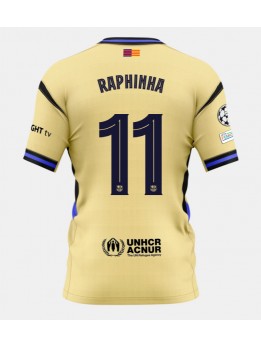 Muži Futbalové oblečenie Barcelona Raphinha Belloli #11 2025-26 Krátky Rukáv - Preč